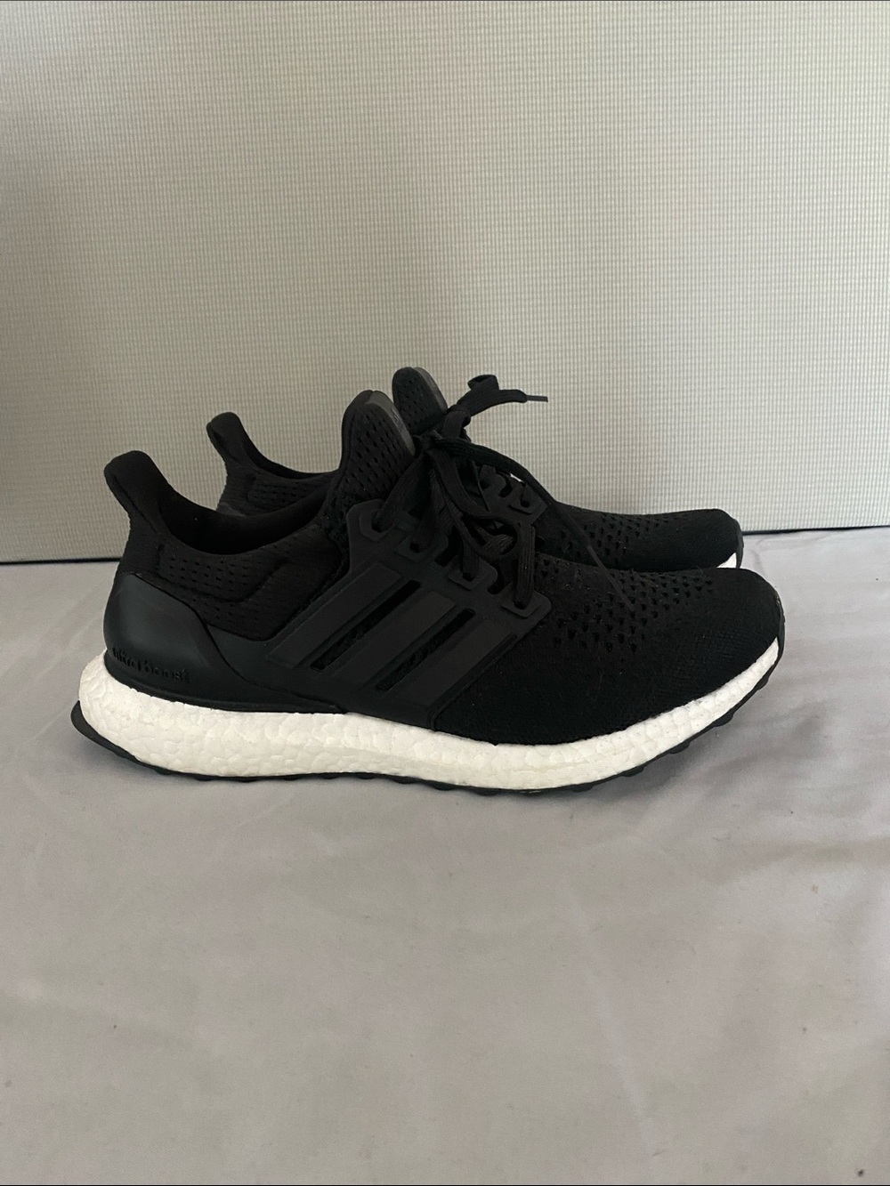 Brand New Adidas Black and White Athletic Running Shoes